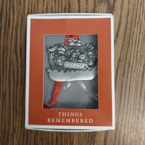 Things Remembered Baby's First Christmas Metal Ornament Engravable
